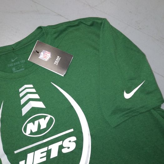 FREE POST New York Jets (XL) Tshirt Tee Shirt Jersey BNWT Nike Green American Football NFL USA Extra Large