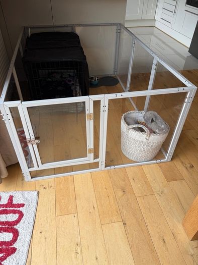 Acrylic Dog Playpen