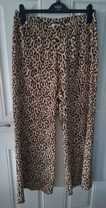 M&S Leopard Print Trousers