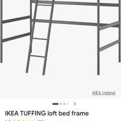 IKEA high sleeper 6mths old