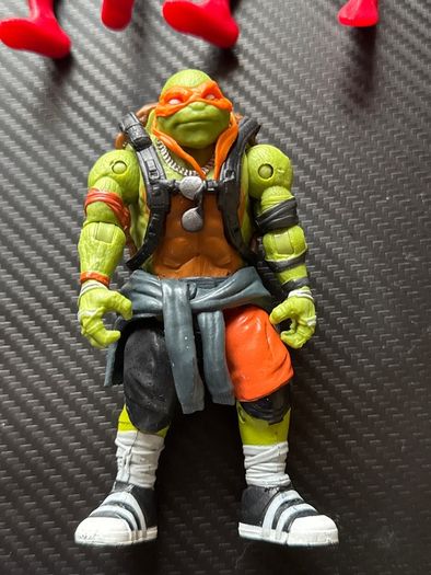 Large Action Figure Collection - TMNT, Naruto, Marvel & DC