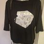 Brand new fancy loose fit top size UK14/16 EU42/44 Postage included Image 4