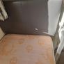 Single bed with grey headboard Image 2