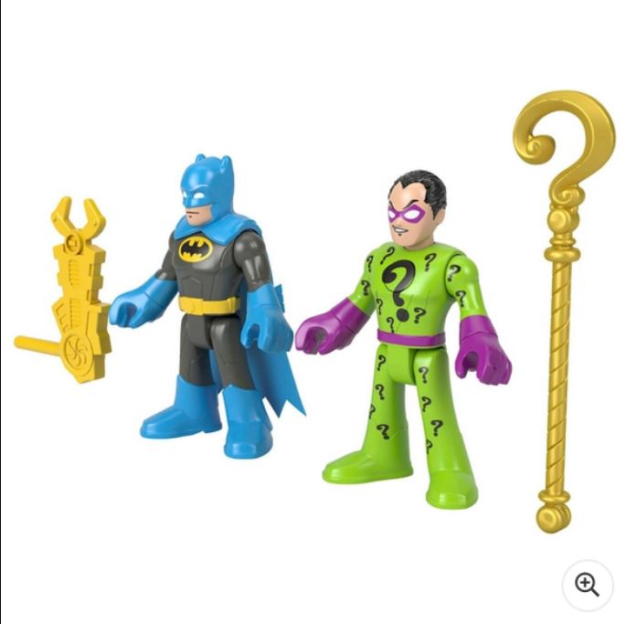 BRAND NEW Imaginext DC Super Friends Batman & The Riddler