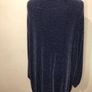 Boohoo navy sparkly blouse (size 26) Image 5