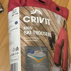 Girls ski pants and gloves