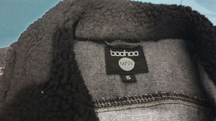 boohoo man black jacket
