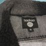 boohoo man black jacket Image 2