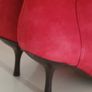 Red Suede Ladies Leather Boots Image 4