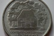 DDR East Germany 5 Mark 1982 Von Goethe Cottage