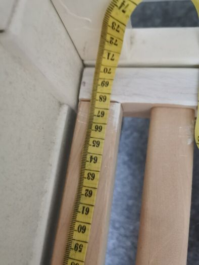 Free cot frame 70cmx140cm