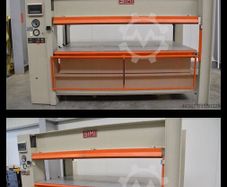 Veneer heat press