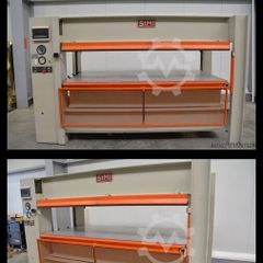 Veneer heat press