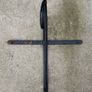 Antique forged and welded iron sign hangers Image 5