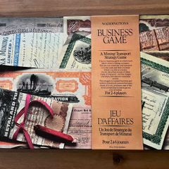 The Business Game - Vintage Board Game