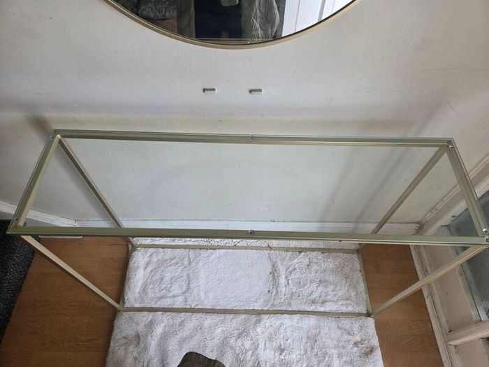 Glass Console Table