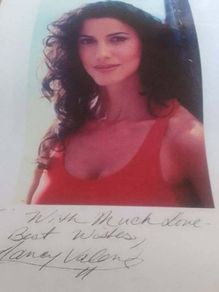 Nancy Valen signed photograph