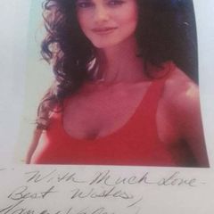 Nancy Valen signed photograph
