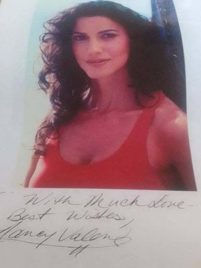 Nancy Valen signed photograph