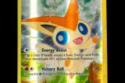 Victini XY117 Full Art Holo Rare Black Star Promo Pokemon Card XY