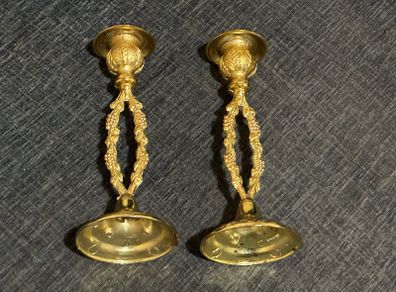 Brass candle stick holders