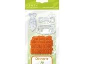 Tonic Die & Stamp set - DINNERS UP