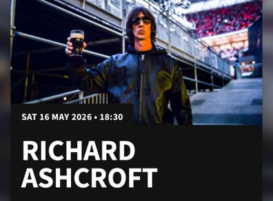 Richard Ashcroft Tickets