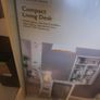 compact living desk hang on wall Image 4