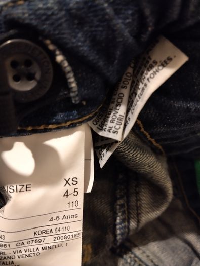 Benetton Blue Jeans