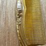 Vintage comb and mirror case petit point embroidery Image 7