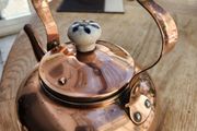 vintage copper kettle.  Polished. REDUCED