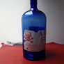Vintage blue Poison bottle !! Image 3