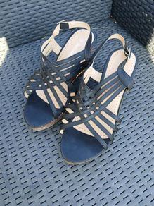 Pair of Black Wedges