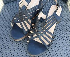 Pair of Black Wedges