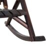 Fir Wood Outdoor Adirondack Rocking Armchair Brown (FREE SHIPPING) Image 6