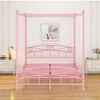 Bed Frame King Size with Ornate European Style Headboard & Footboard Image 5