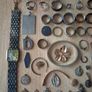 Used costume jewellery pendants bracelets rings including gold plated watch and bracelet Image 2
