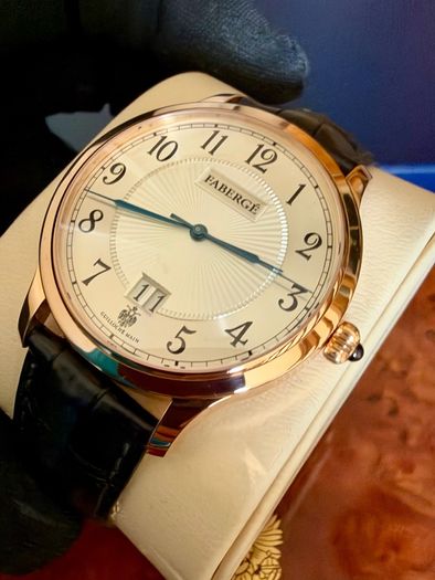 Foberge Agathon 18k Rose Gold