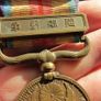 Japanese China Incident Medal 1937.Bronze medal in case. Image 5