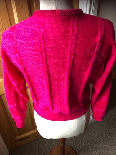Ladies Vintage Mohair Cardigan