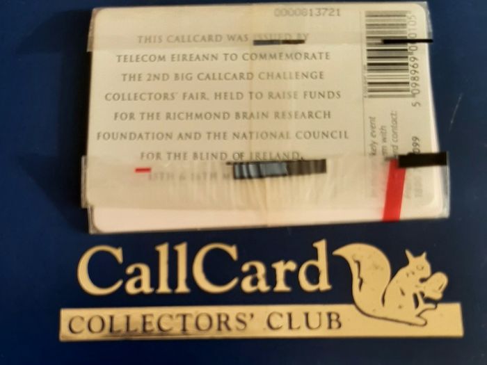 call card mint in wrapping
