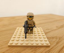 Lego Custom Halo UNSC Marine Minifigure