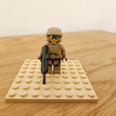 Lego Custom Halo UNSC Marine Minifigure