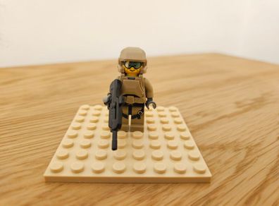 Lego Custom Halo UNSC Marine Minifigure