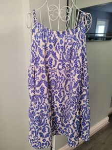 strappy dress size xl
