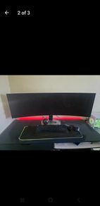 Samsung Odyssey OLED G9 curved gaming monitor ultra wide 49imch