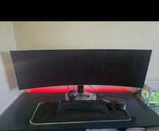 Samsung Odyssey OLED G9 curved gaming monitor ultra wide 49imch