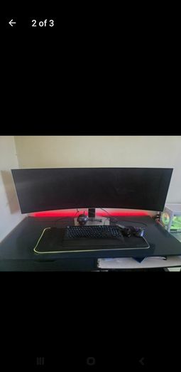 Samsung Odyssey OLED G9 curved gaming monitor ultra wide 49imch