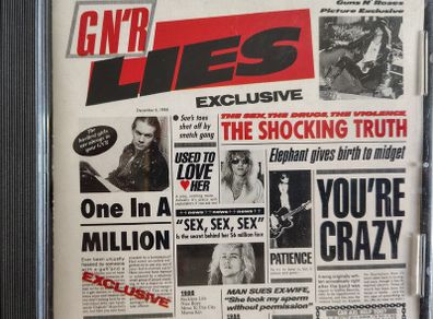 Guns N' Roses - G N' R Lies (1995) Reissue Hard Rock EX+