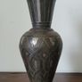 Antique indo-persian bidriware vase & handled pail Image 3